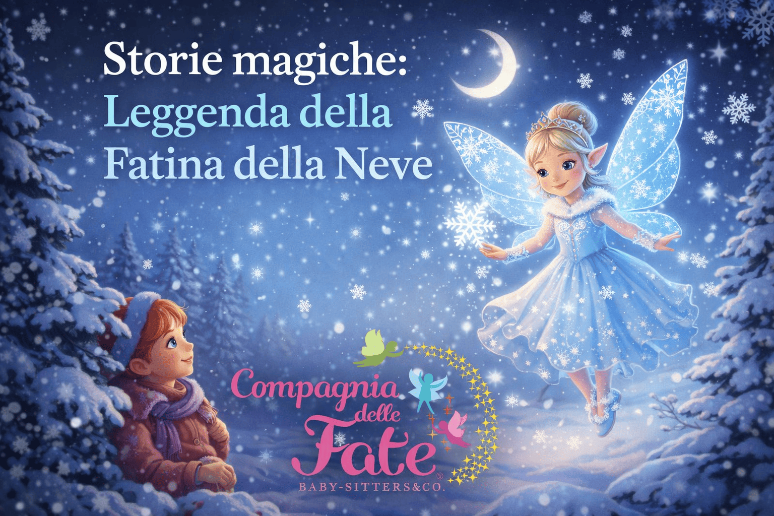 Storie magiche: Leggenda della Fatina della Neve.